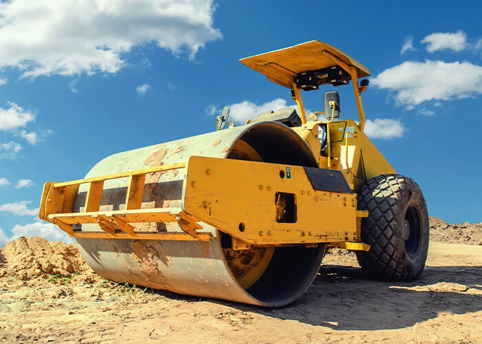 Smooth Drum Compactor